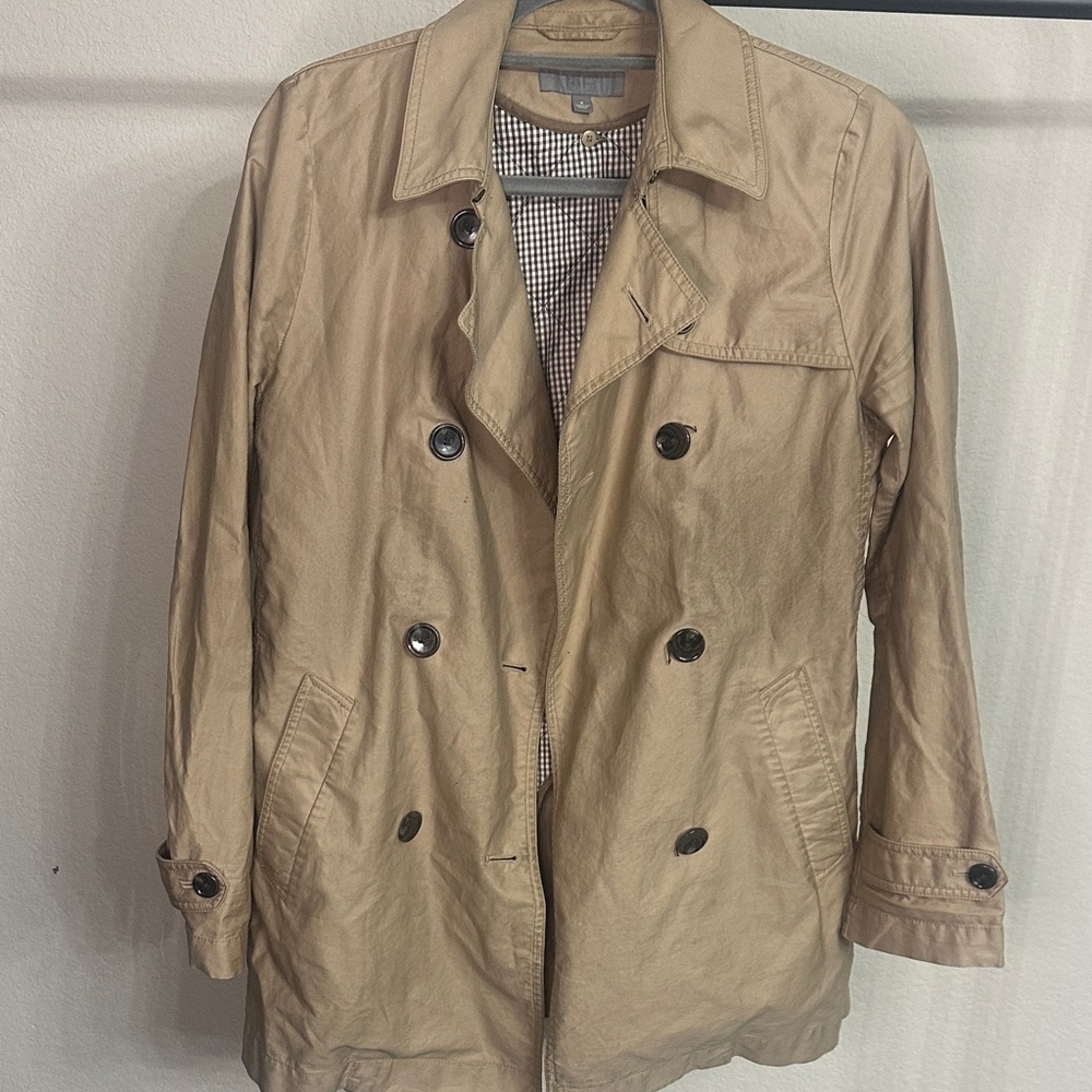 Uniqlo Jacket | Double-Breasted Trench Coat